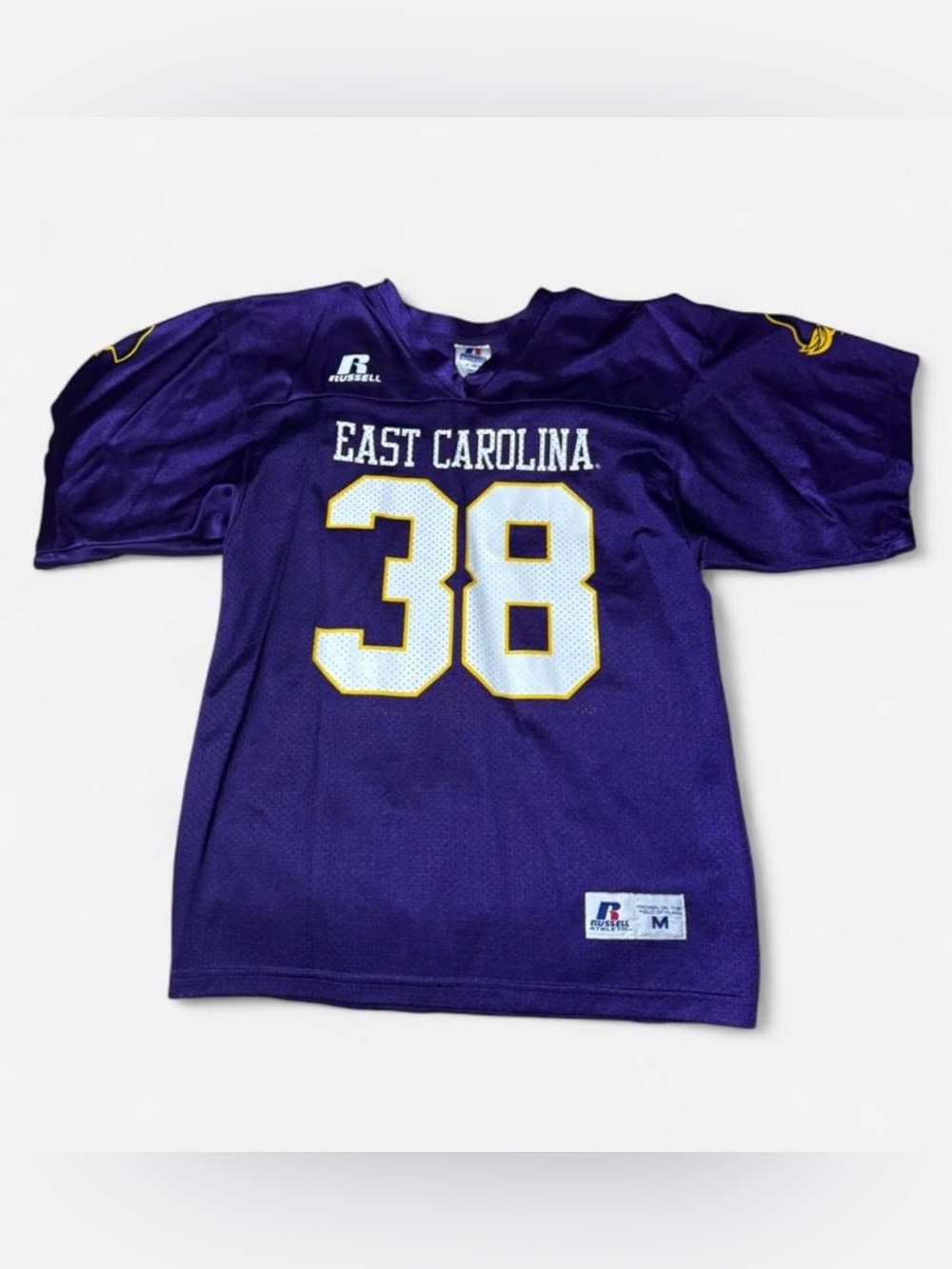 Russell Athletic East Carolina Purple Kids Football Jersey #38